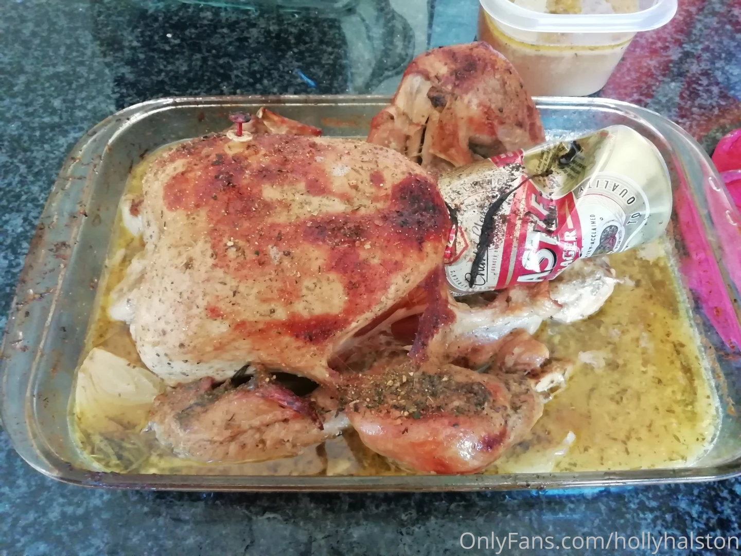 My turkey is done n smells like gratitude lolol part 2 