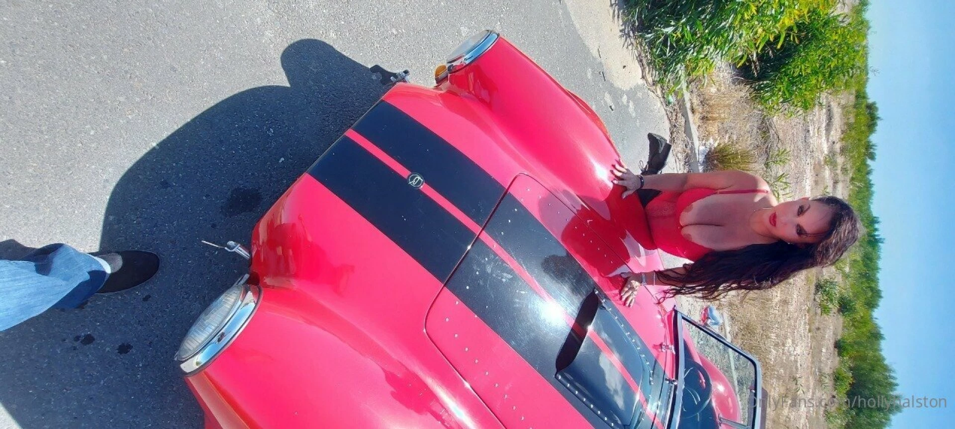 Did a custom shoot with a cobra here are the behind the scenes pics part 3 