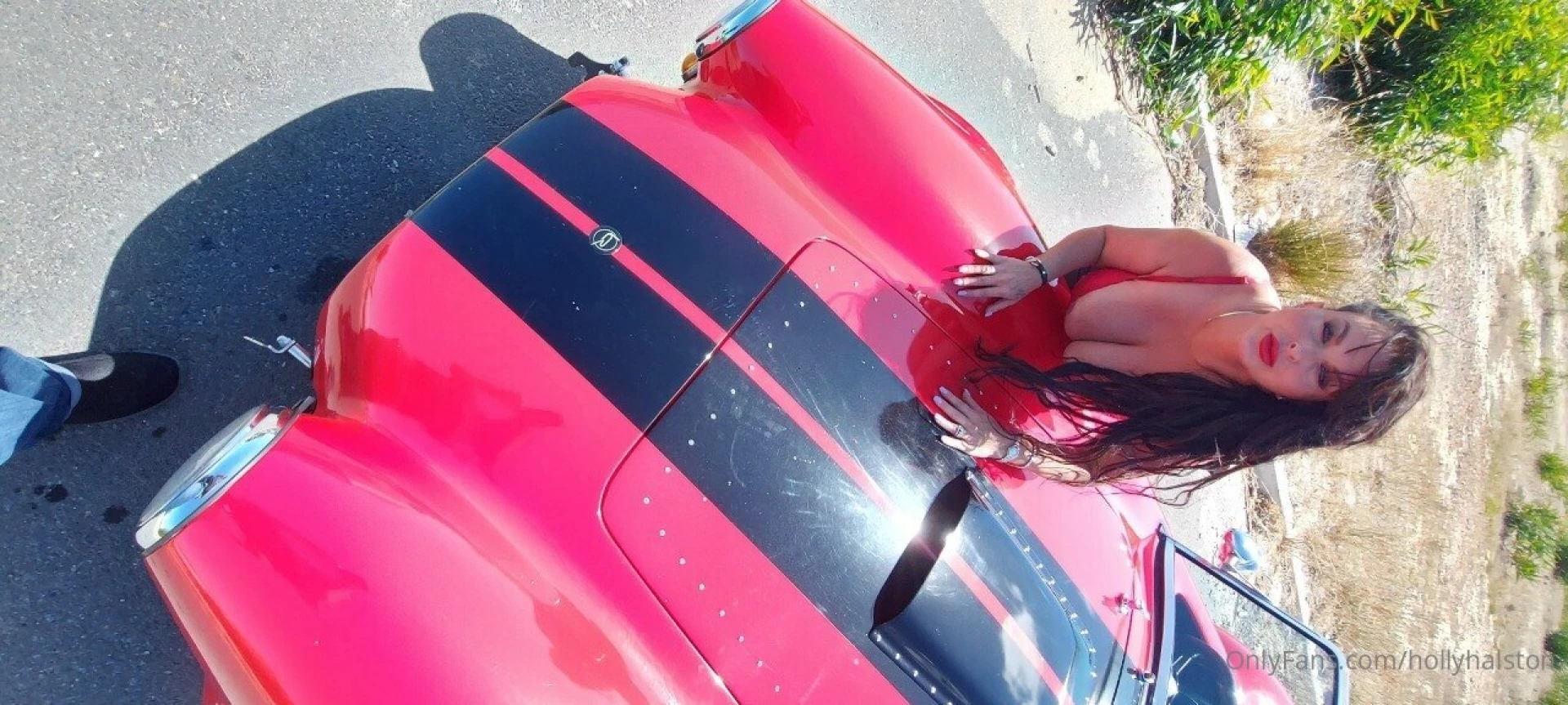 Did a custom shoot with a cobra here are the behind the scenes pics part 4 