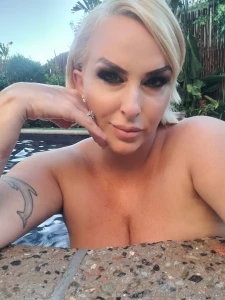 Summer days in the pool naked of course more pics to cum