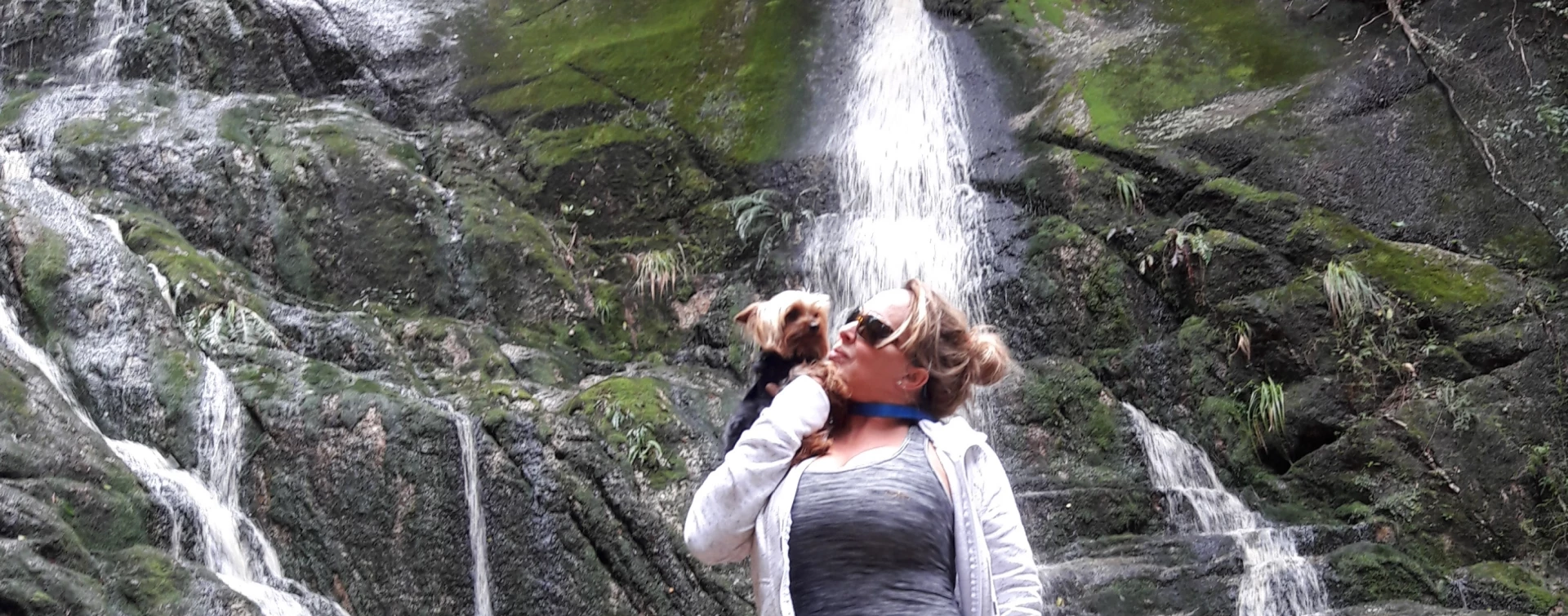 Hiking with my doggie all weekend wishing u all a great weekend post 