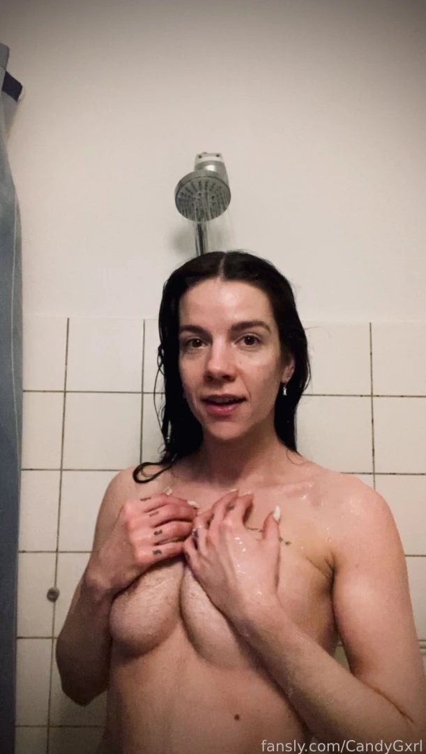 Wanna join me and my petite hairy body in the shower hairy hairygirl part 1 