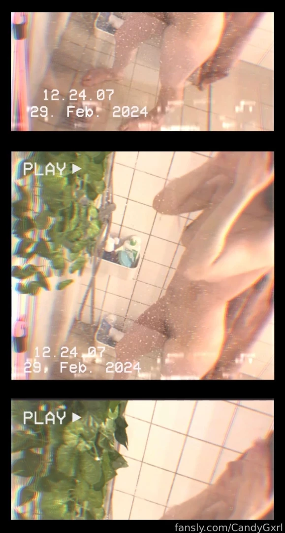 Surveillance footage from my bathroom whilst im in the shower and yes part 2 