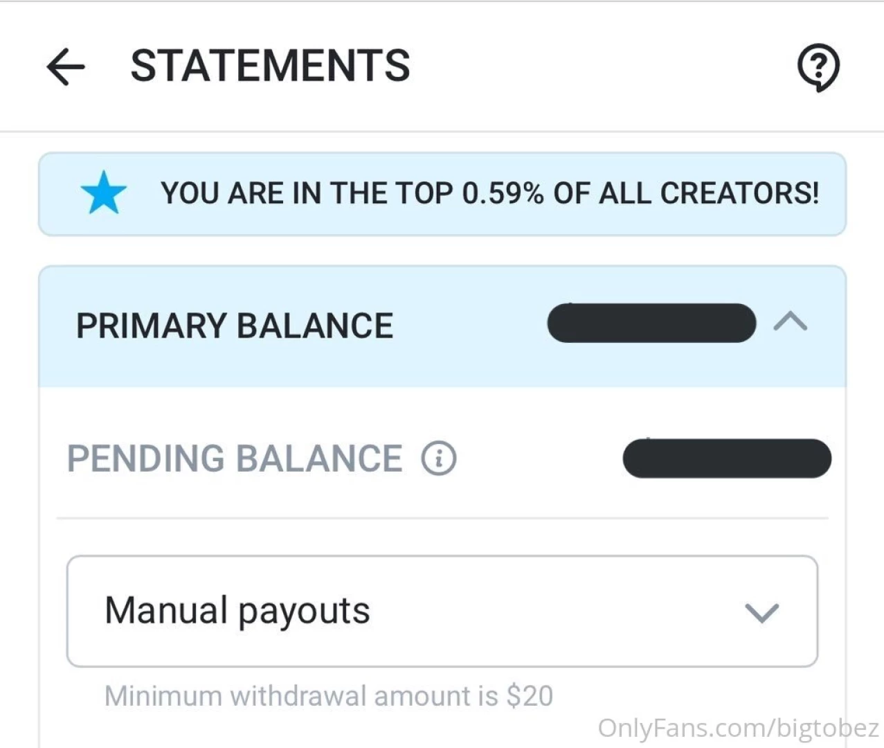 Top 0 5 of creators it s good but not good enough let s keep pushing 