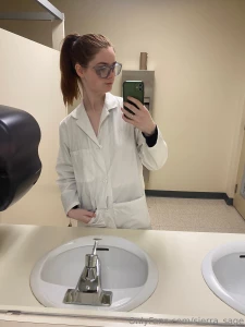Do you think my peers know what i look like under my lab coat it turns