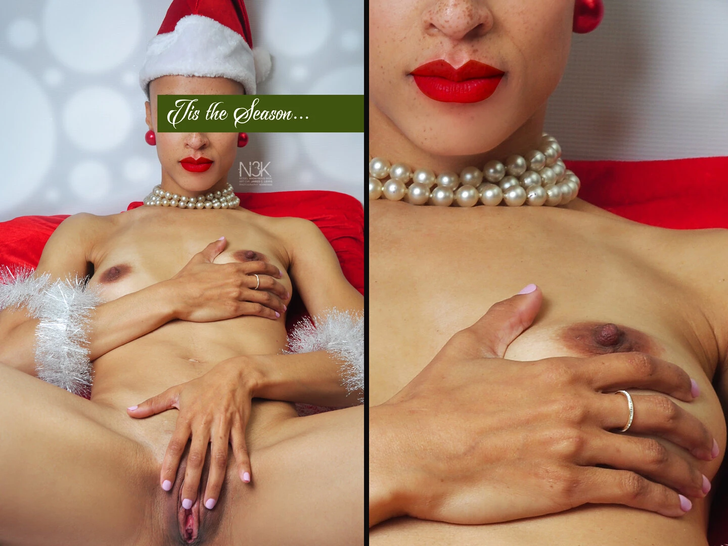 Santa s little vixen featuring redlipsgr 