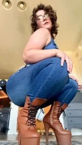 Boots and jeans set and vid some boots i was gifted and boy howdy do i part 36