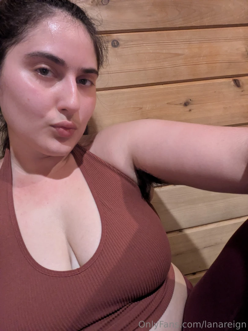 Alone in the sauna i am slowly feeling well enough for the gym which part 2 