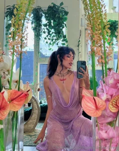 In the mirror part 32