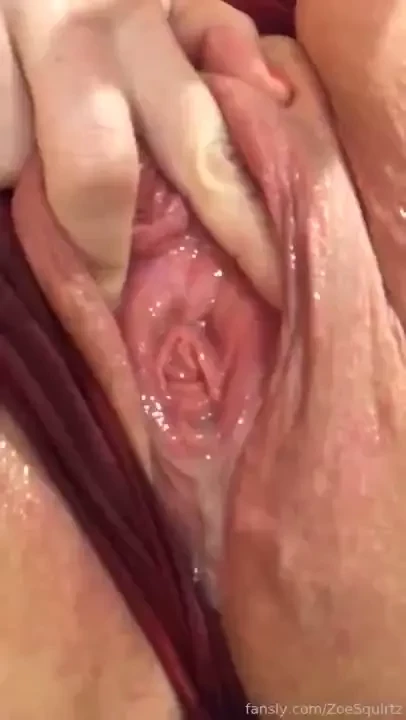 Here is a creampie i pushed out after filming one time i think he 