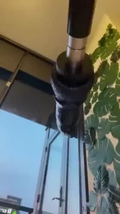 I wanted to do some throat training today but i had no dick so i used