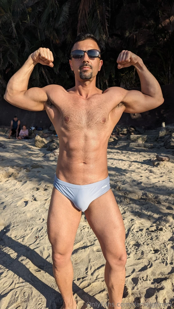 Dad finally made it to the beach part 1 