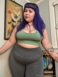 Stealth mode vs belly out these photos are a little over a month old part 1