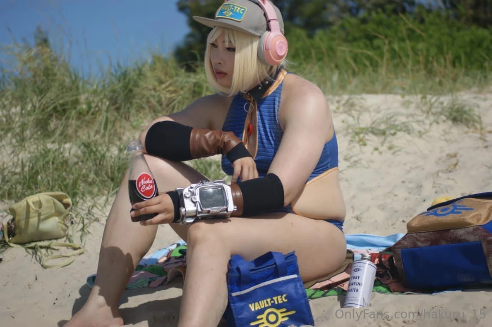 Here s a free fallout beach photo set for you guys stay hydration part 17 