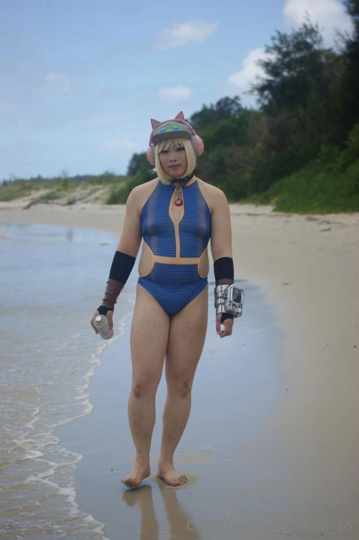 Here s a free fallout beach photo set for you guys stay hydration part 6 