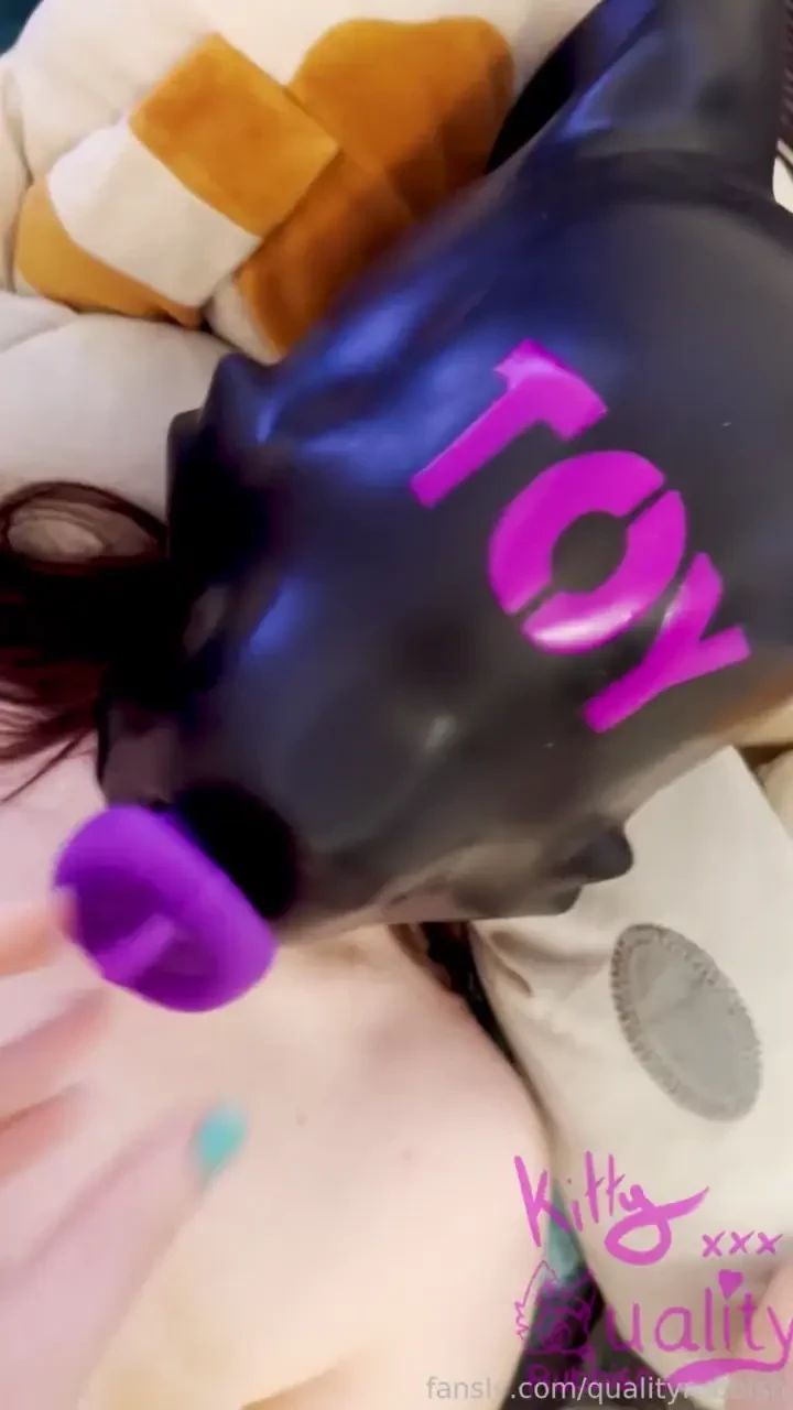 We just got a very fun new toy the sensory deprivation of it is 