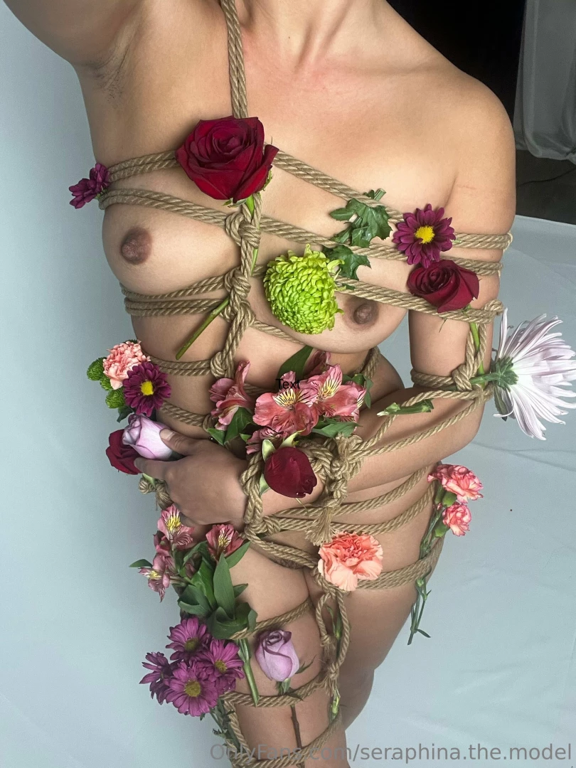 Tangled up with the flowers i got from my lovers 