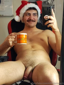 This is how santa enjoys his coffee in the morning part 1