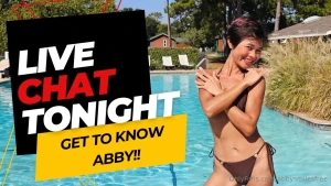 Live in 30 minutes 7 pm est on this channel free live chat with abby