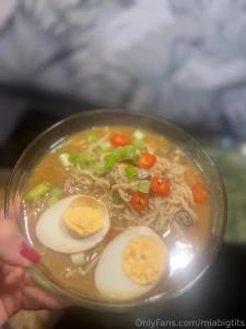 My first sort of ramen attempt lol excuse the hotness fumes lol super