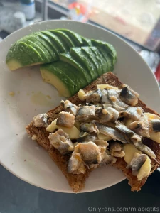 Was hungry took a bite before taking the pic