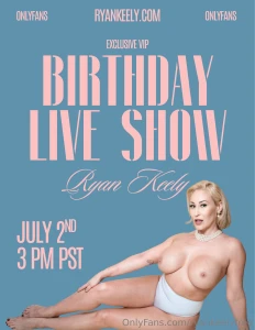 It s my birthday and i want to celebrate with you join me at 3pm pst
