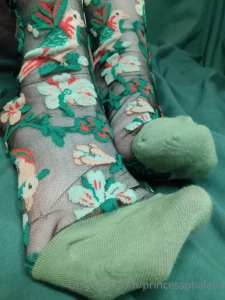 I love my new vintage style socks what do you think want to take them part 9