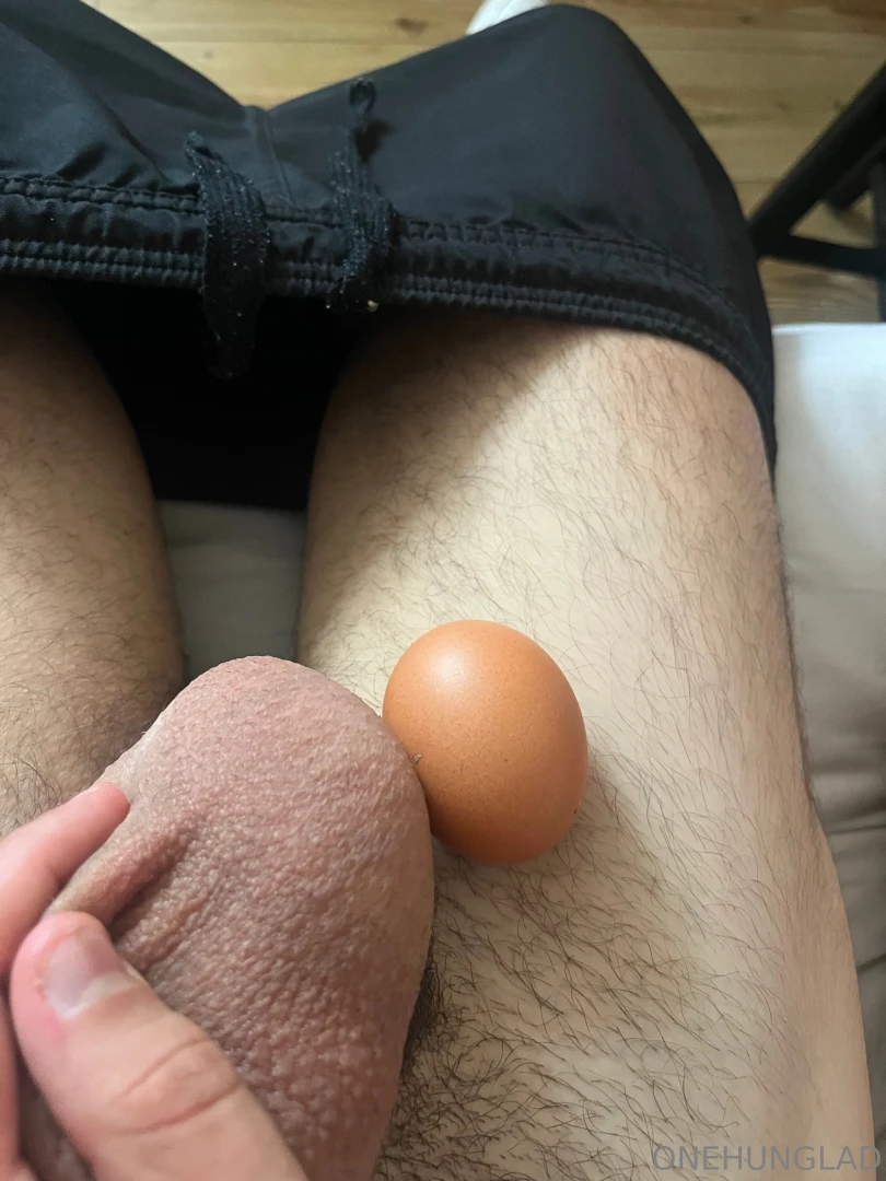 My balls are bigger than large eggs 