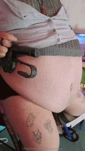 Obese bunny-brarian halloween pic set part 4