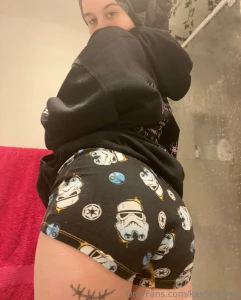 Fresh out the shower 3 obviously i had to show off my stormtrooper