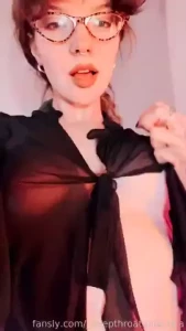 Mm yeah slip your dick between those sexy tits so the head touches my