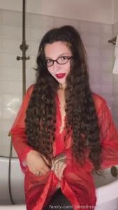 Fyp tiktok barelylegal egirl glasses curly free petite tease altgirl part 1