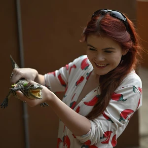 Ist das nicht ein kleines s es krokodil