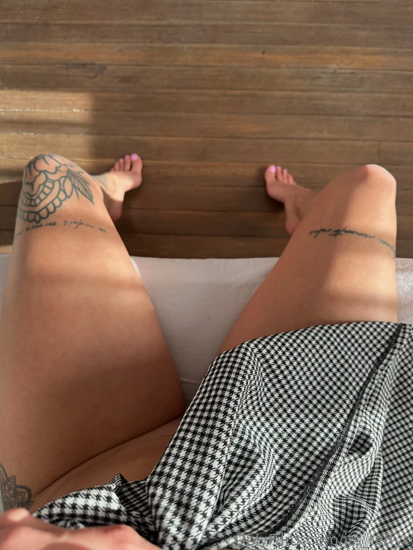 I would like to start the week with you bending over and under my 