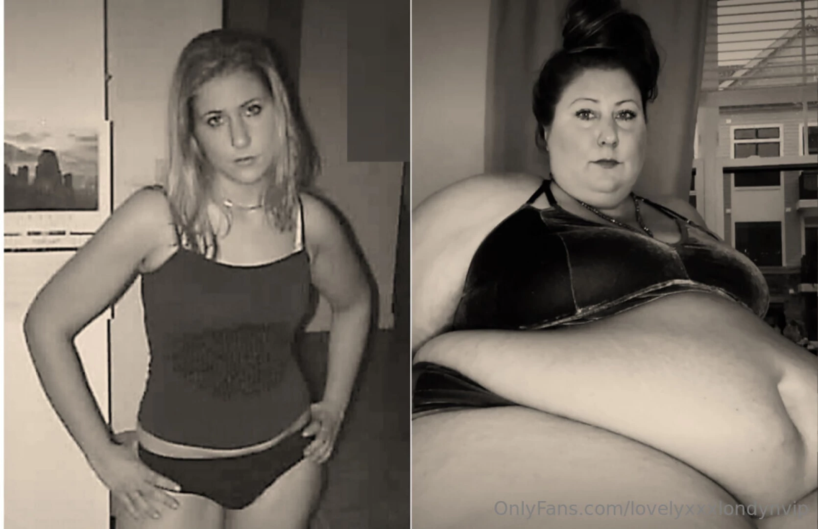 My journey from little old me courtesy of sammybellylover 