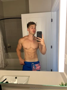 Got some color at the pool