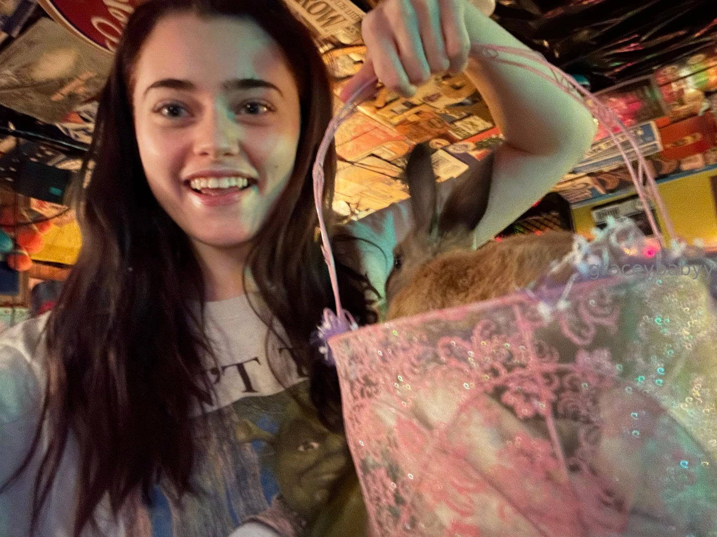 I drove 6 hours yesterday to rescue this baby bunny his current name 