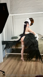 Backstage from the albedo photoshoot part 1