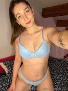 Another set with my face hope you ll like the blue lingerie part 3