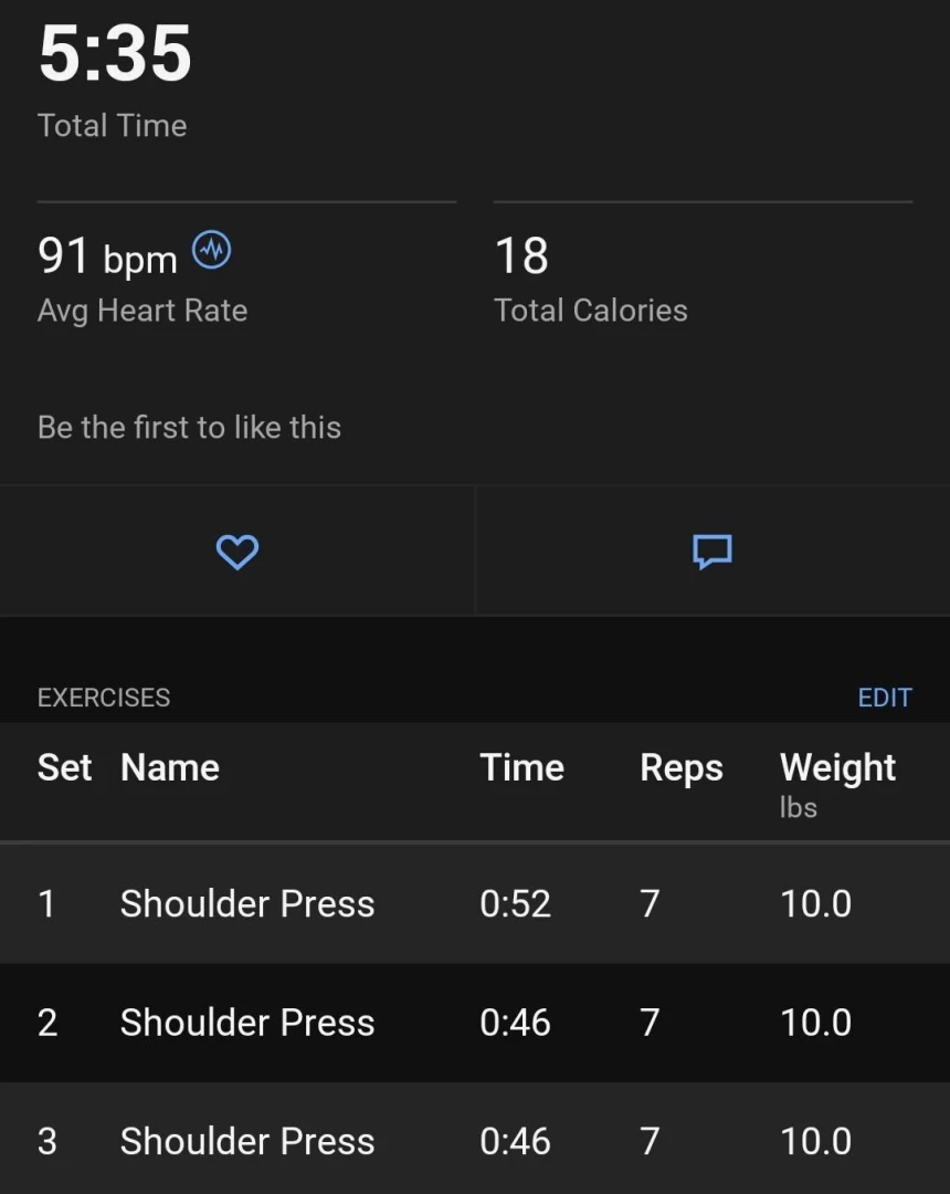 My body after a 30 min workout plus my stats part 5 