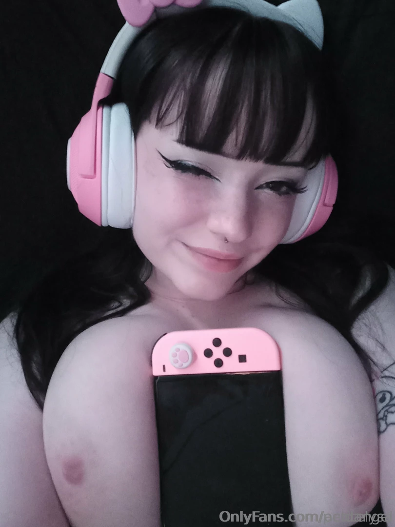 My gaming girl cutie acidangel wants to play she has the hottest solo part 1 