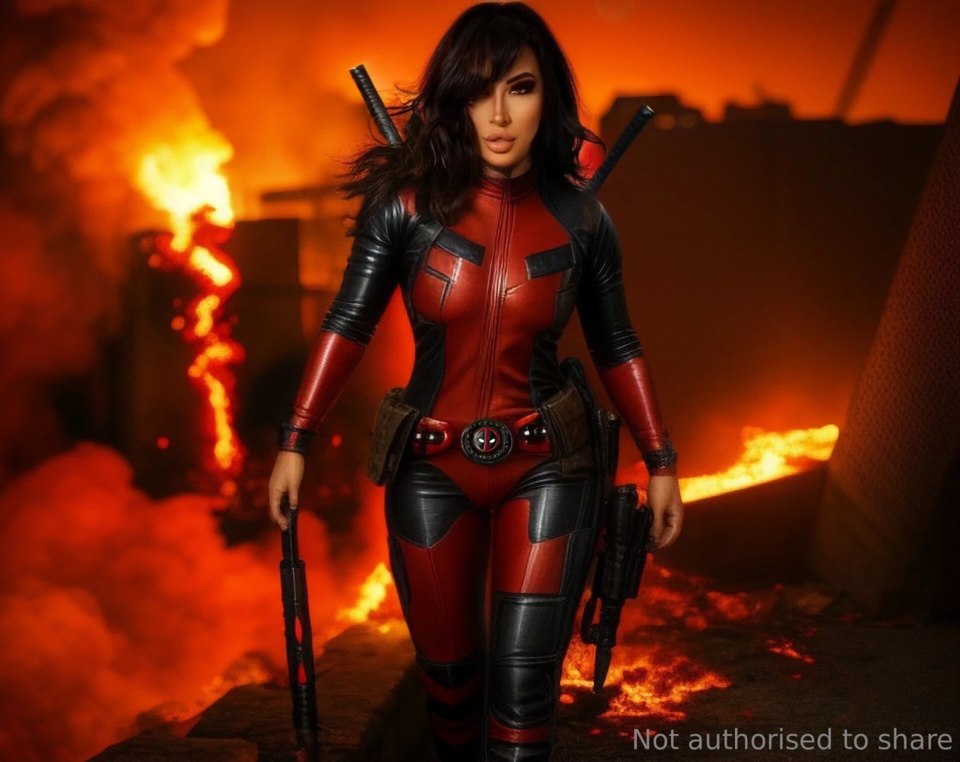 I m touching myself tonight - deadpool 