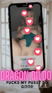 Big toy pussy play this dragon dildo really hits all the good spots