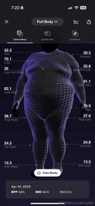 I tried a 3d body scanning app thought you folks might enjoy the