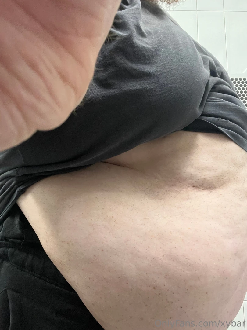 My work shirt fits so good 