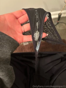 This is one creamy g string from yesterday any takers
