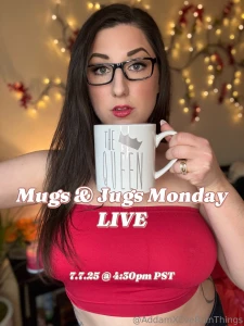Mugs amp jugs monday is going to be live got a burning question you part 1