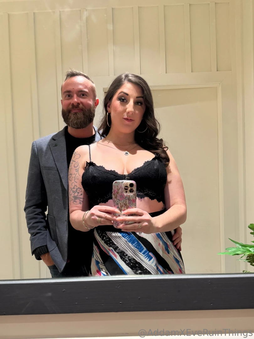 Date night dirty mirror selfies part 1 