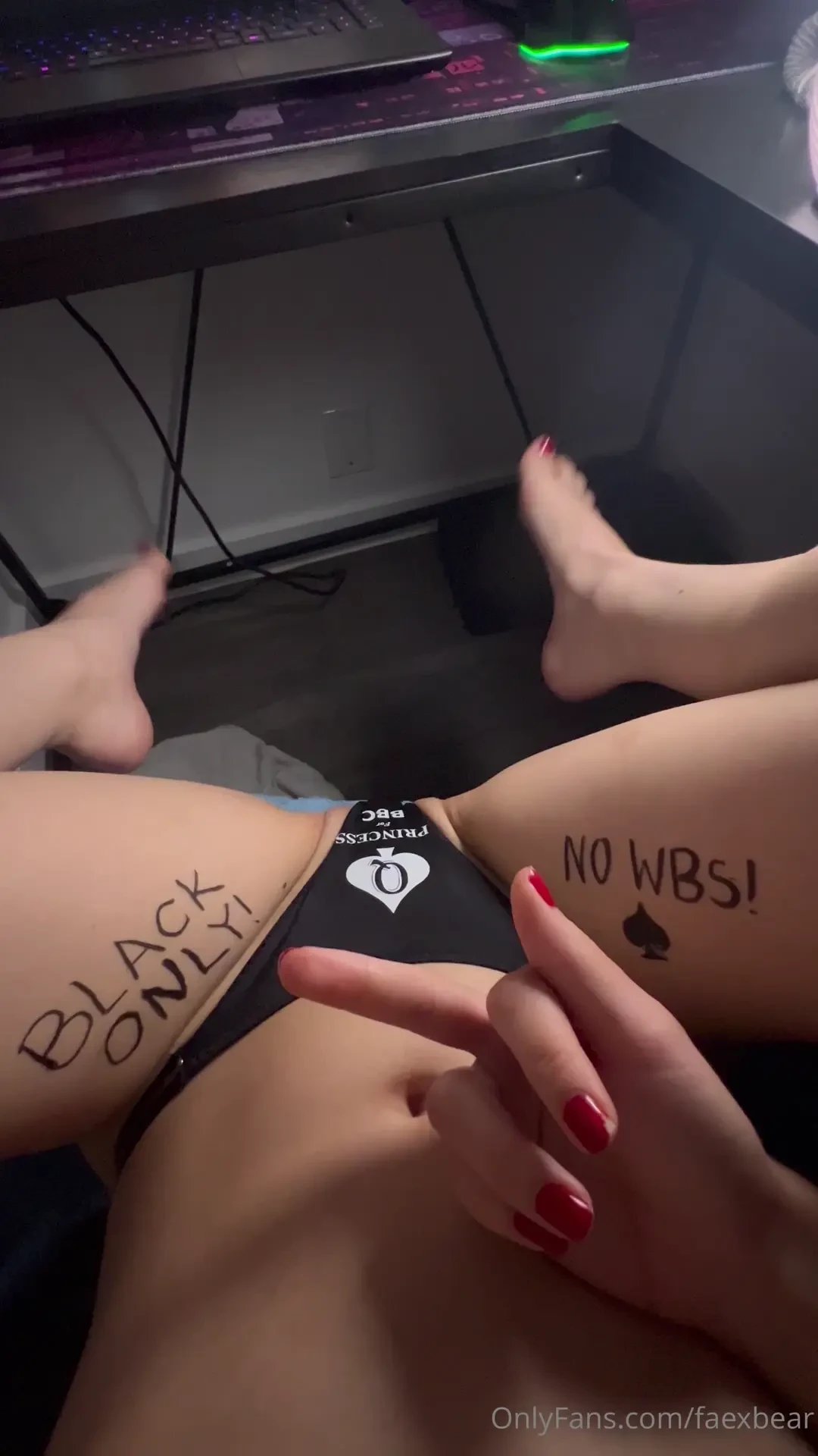 I have been gooning my pussy nonstop to all sorts of dirty bbc porn i 