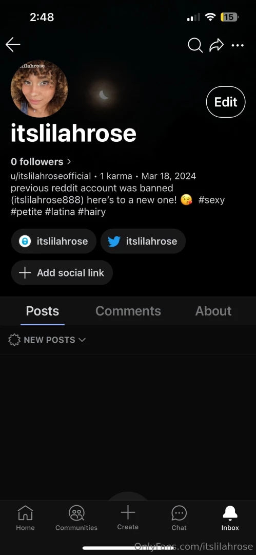 New reddit u itslilahroseofficial 